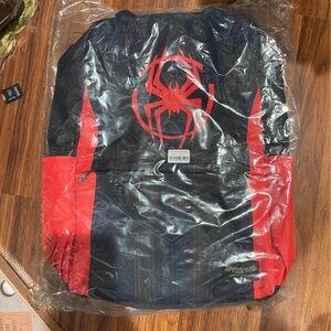 Spider-Man Red and Black Backpack